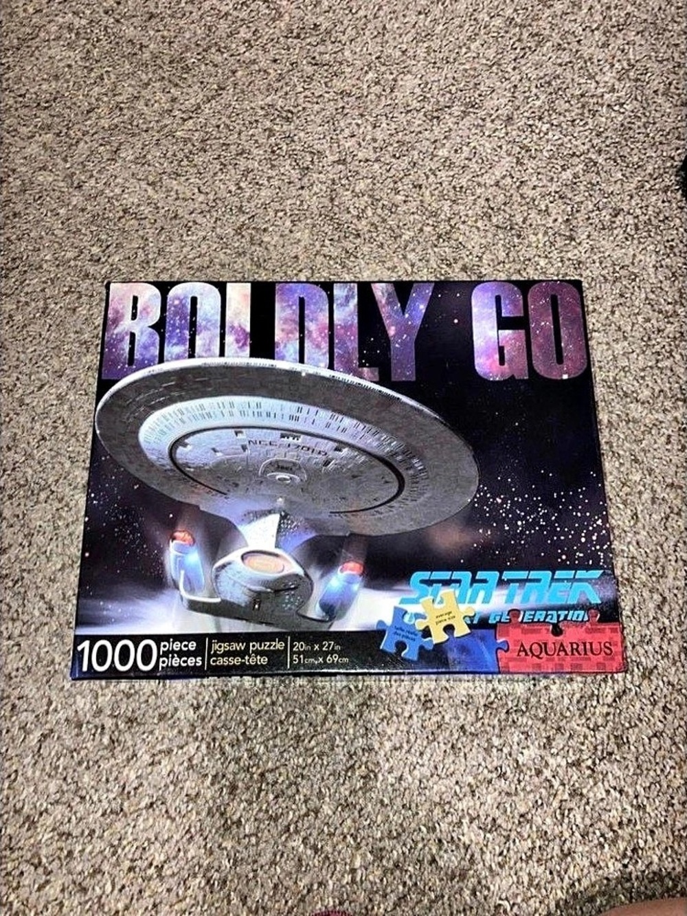 Star Trek Boldly Go 1000-Piece Puzzle